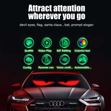 Load image into Gallery viewer, LED eyes for Car, Trucks Programmable – Flexible LED Display for Car Windows &amp; Trucks | Customizable LED Car Sign-3
