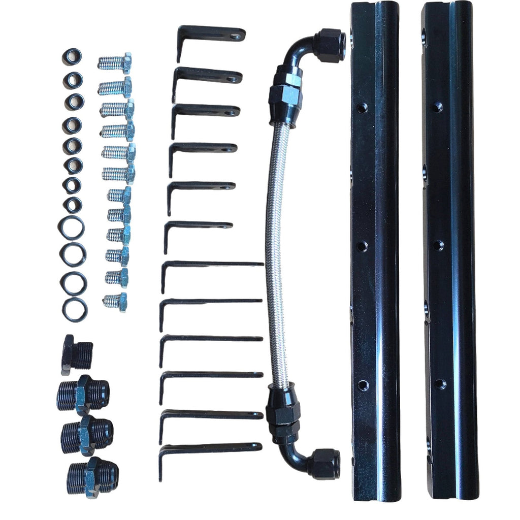 Intake Manifold w/ Fuel Rails Suitable for Gen IV LS Super Victor LS3 EFI Engine-1