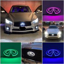 Load image into Gallery viewer, Infiniti logo car led front emblem light-0