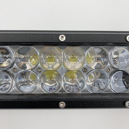 Dual Color 4D LENS Strobe Led Light Bar with Slide Bracket-2